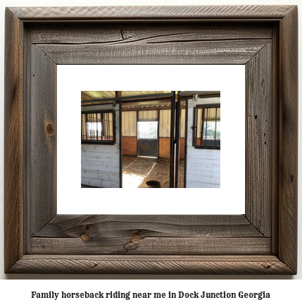 family horseback riding near me in Dock Junction, Georgia